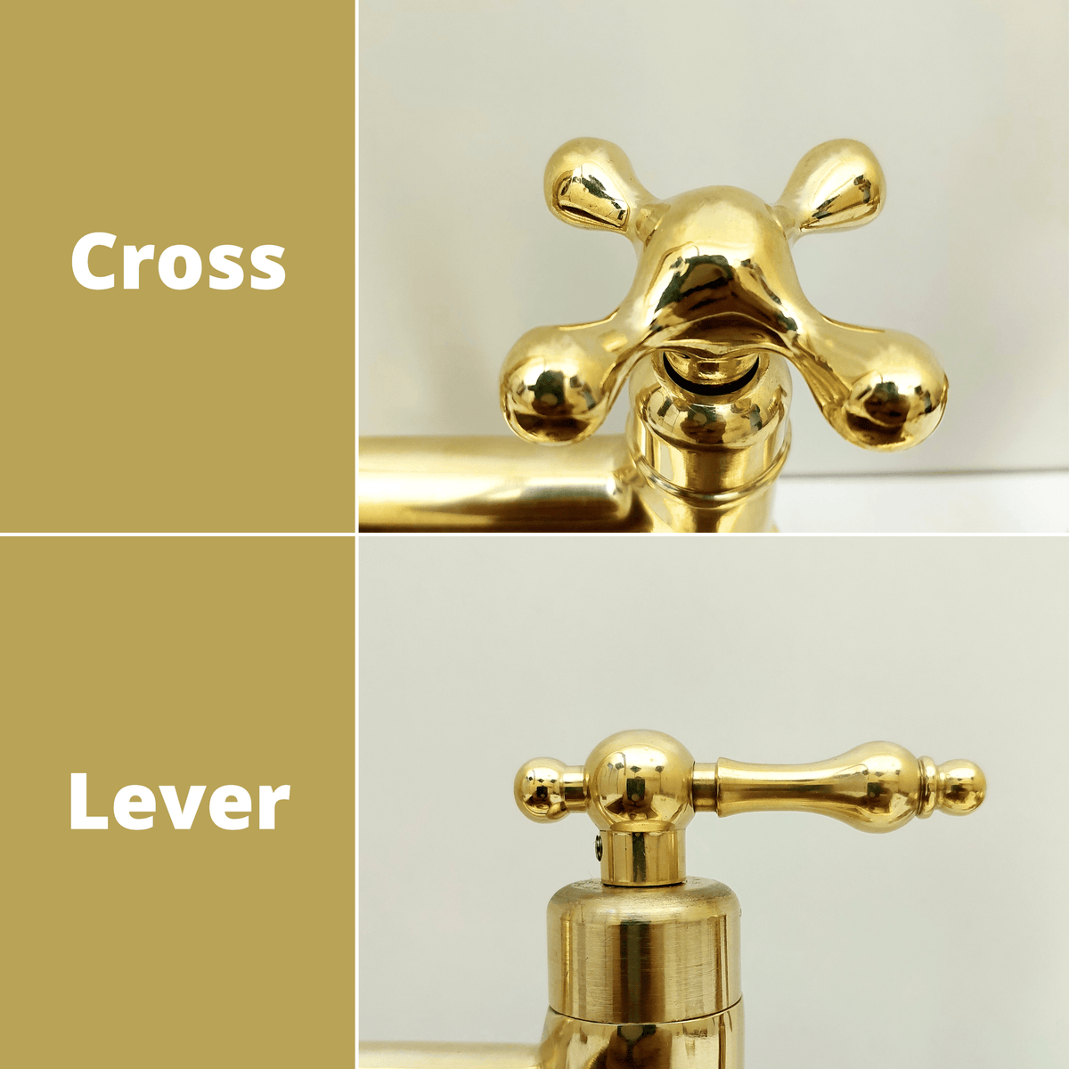 8" Unlacquered Brass Bridge Kitchen Faucet with Sprayer - Ref: APCL-2